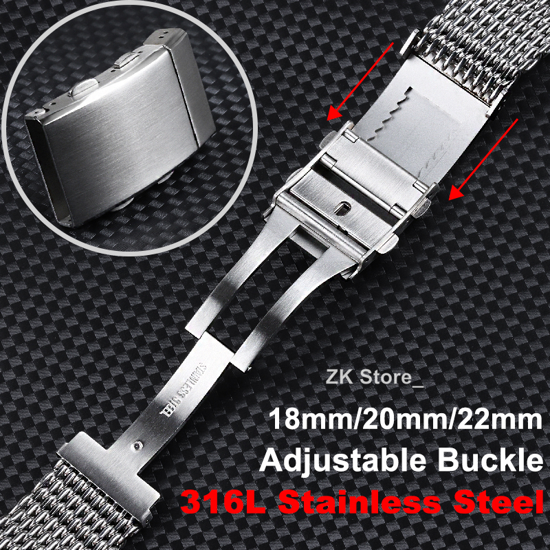 Luxury Watch Repair - 316L Solid Stainless Steel Watch Clasp