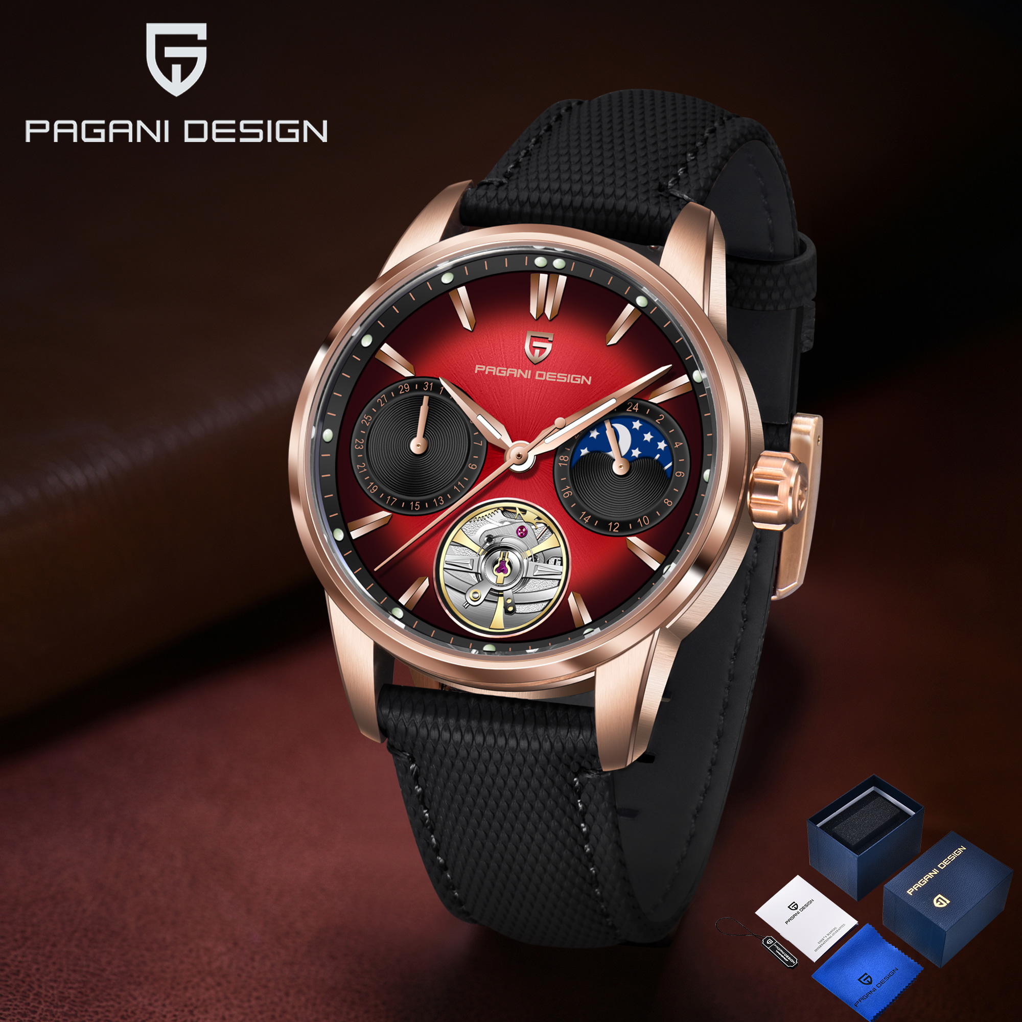 Luxury Watch Leather - 2025 New PAGANI DESIGN Watches Luxury