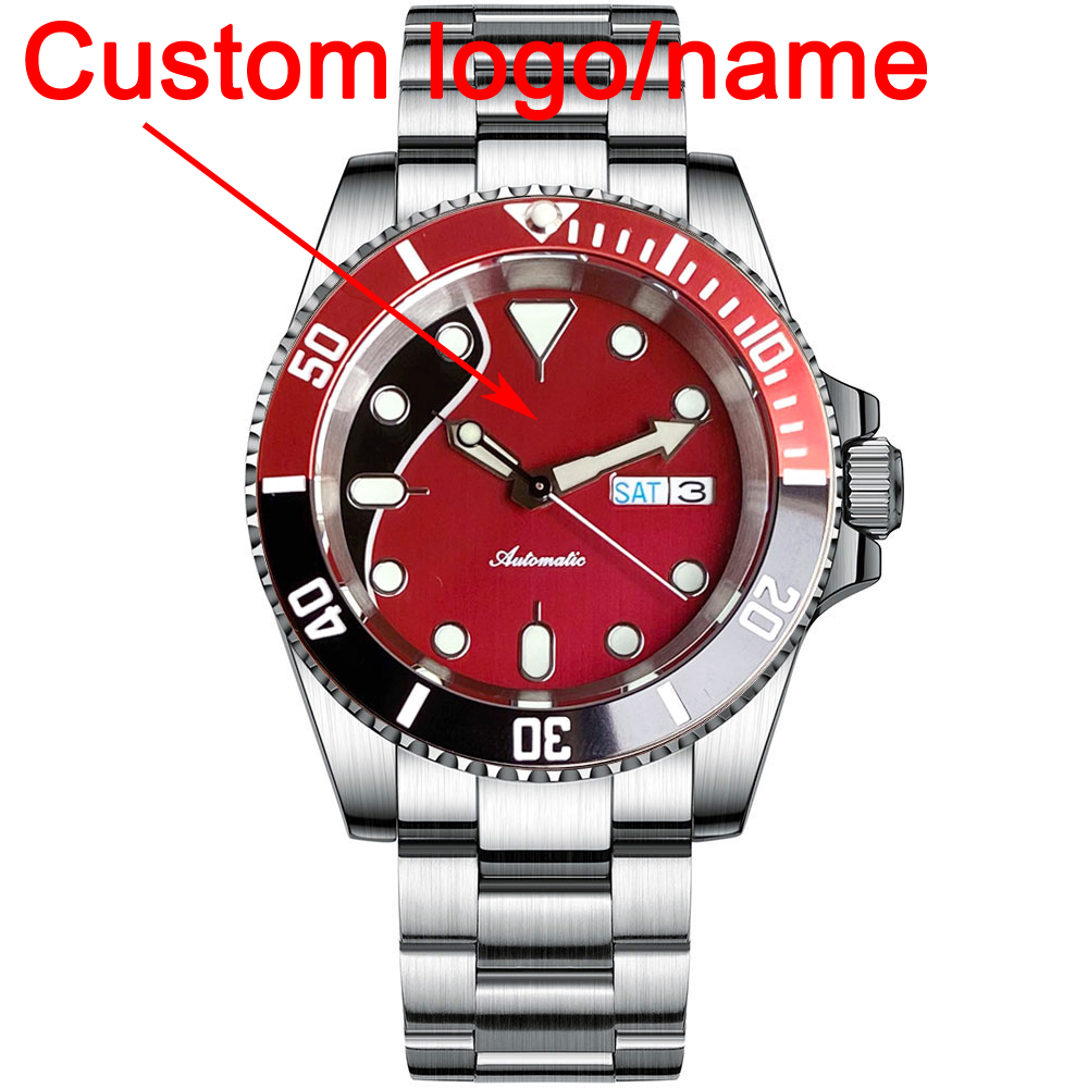 Sapphire Crystal Display - Customized 20ATM 40mm Date Weekday NH36A