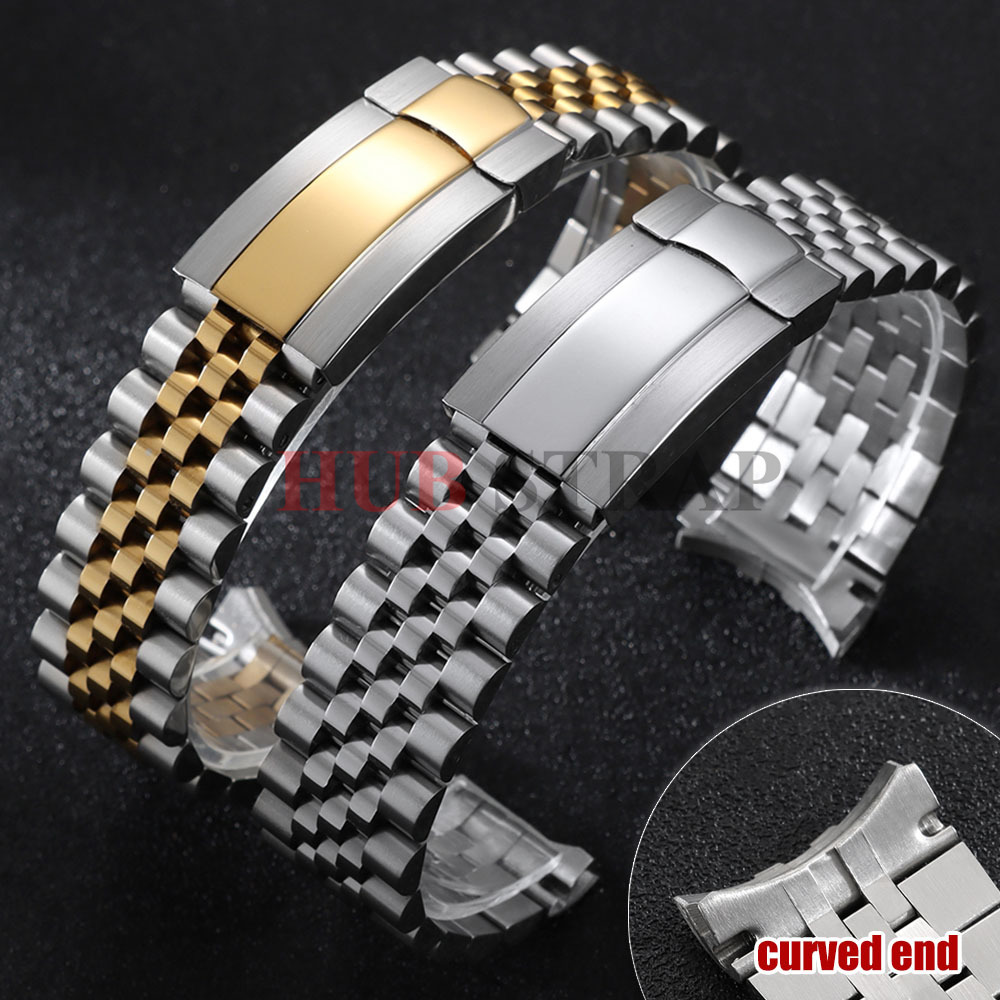 Luxury Watch Jaeger Lecoultre - 20mm 21mm Luxury Stainless Steel Curved