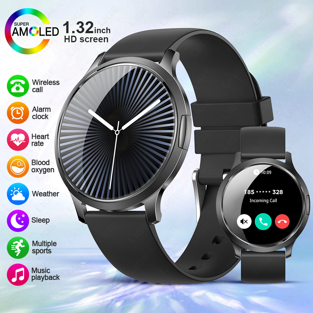 Luxury Watch Hd - New LIGE Ultra-thin AMOLED HD Screen
