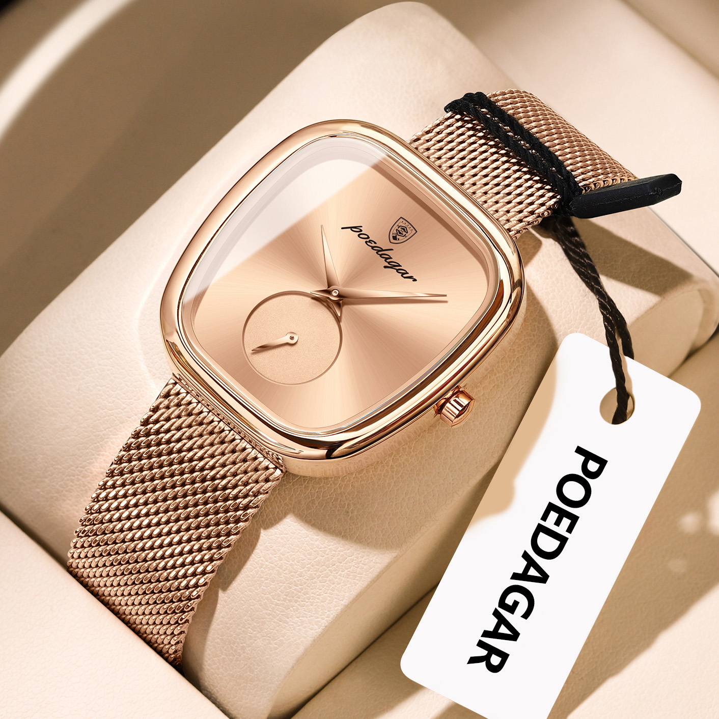 Lux Watch - POEDAGAR Luxury Brand Woman Watch Waterproof