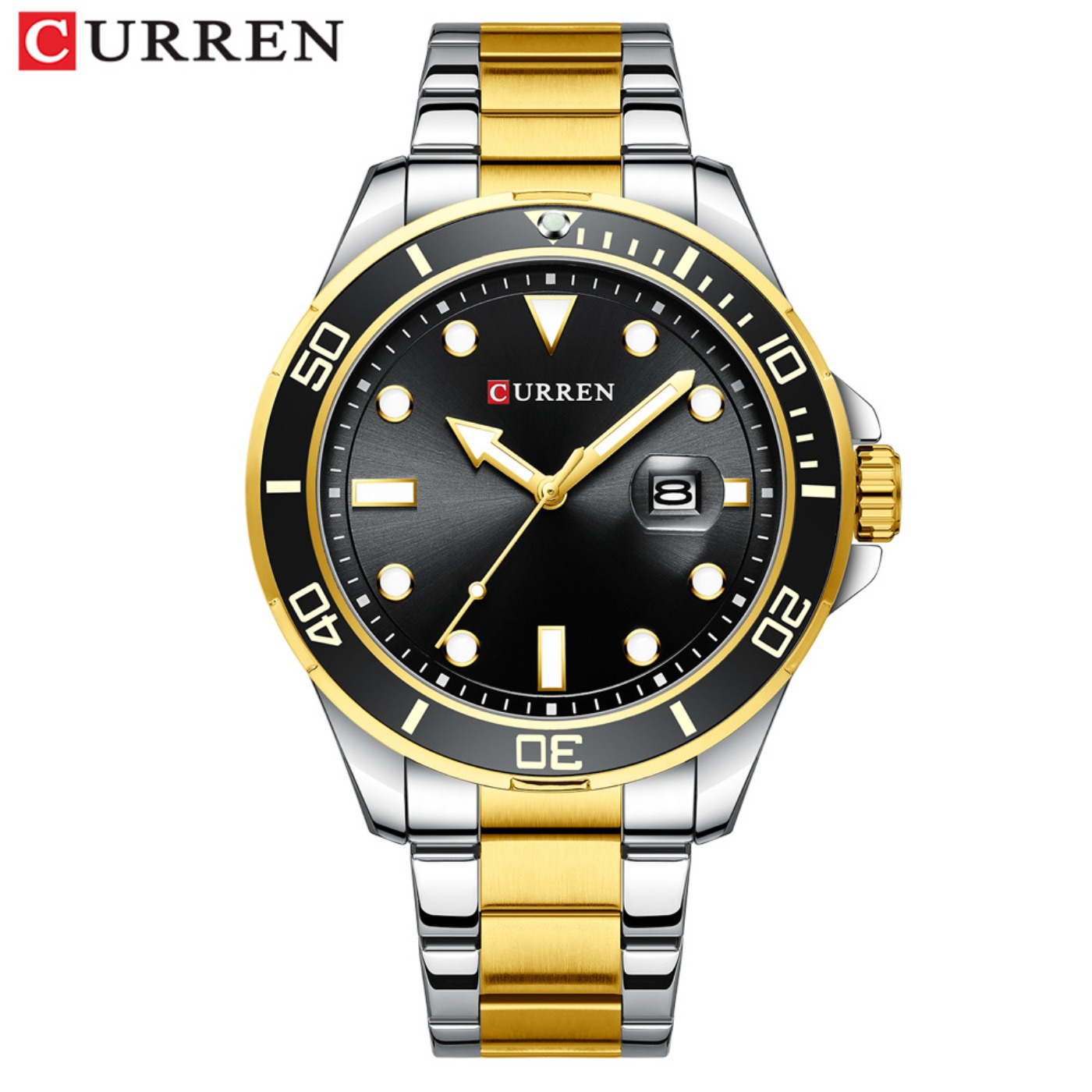 CURREN New Green Water Ghost S - مراجعة Luxury Watch Green وسعره