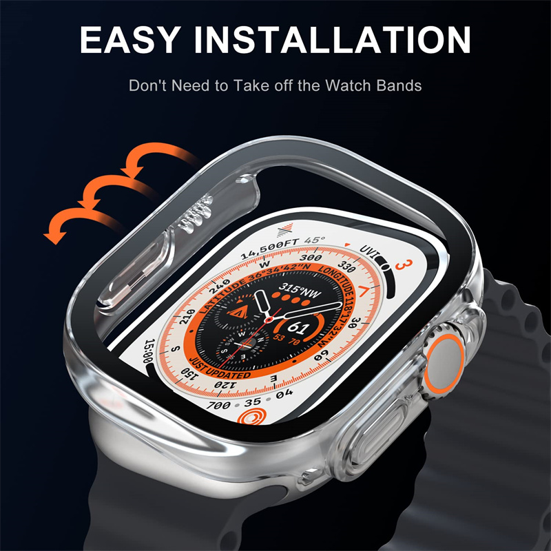 Glass+case For Apple Watch Ult - مراجعة Luxury Watch Apple Bands وسعره
