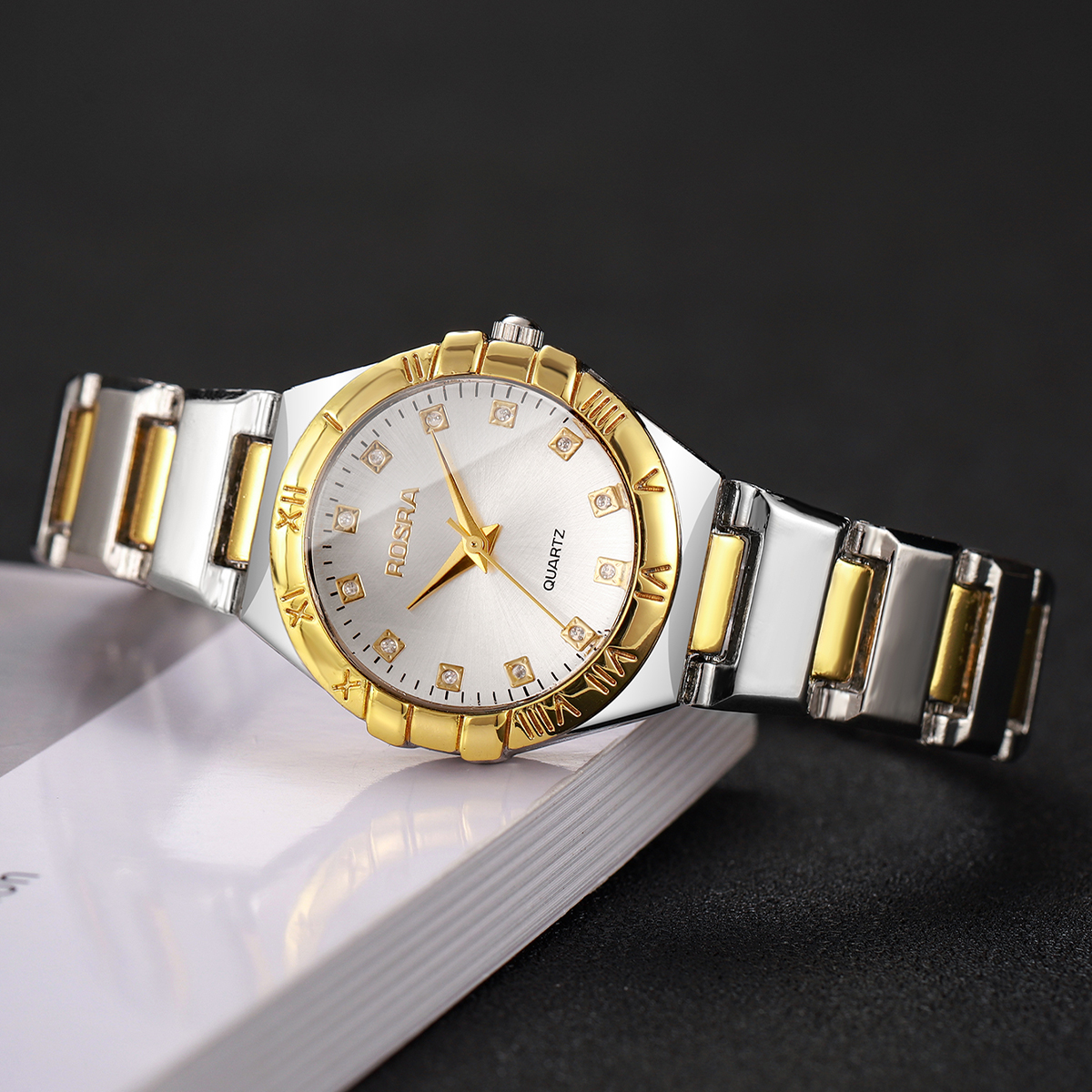 Luxury Rhinestone Women Quartz - مراجعة Luxury Watch Organizer وسعره