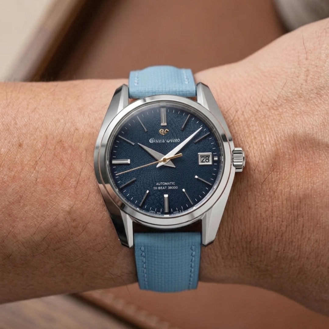 20 21 22mm Sailcloth FKM Rubbe - مراجعة Luxury Watch Jaeger Lecoultre وسعره