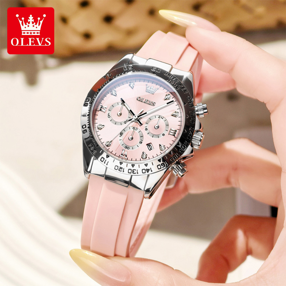 OLEVS 5618 Women Watch HD Mult - مراجعة Luxury Watch Hd وسعره