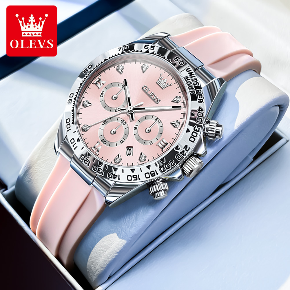 OLEVS 5618 Women Watch HD Mult - مراجعة Luxury Watch Hd وسعره