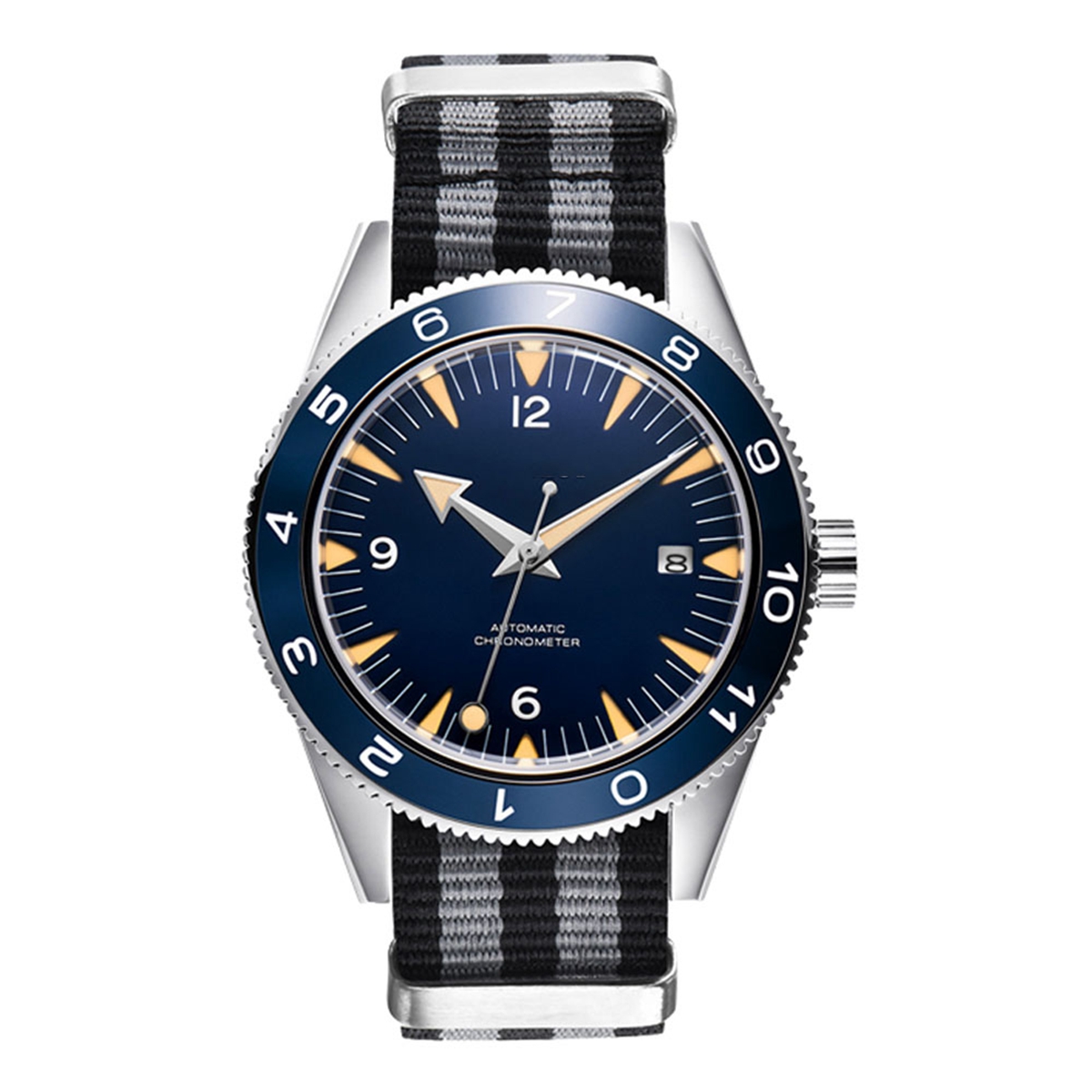 Custom Logo NH35 Movement Watc - مراجعة Lux Watch وسعره