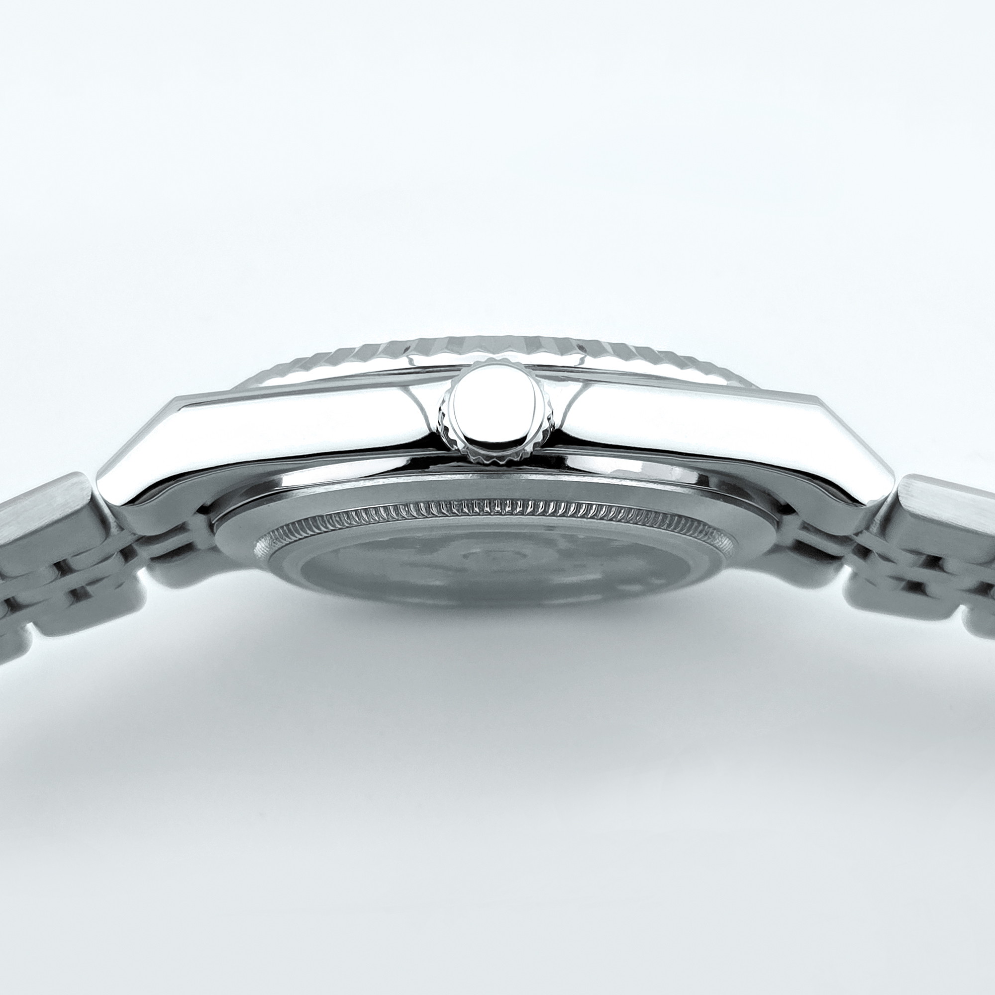 CUSTOM Logo Diy 40mm NH35 Mech - مراجعة Luxury Watch Logos وسعره