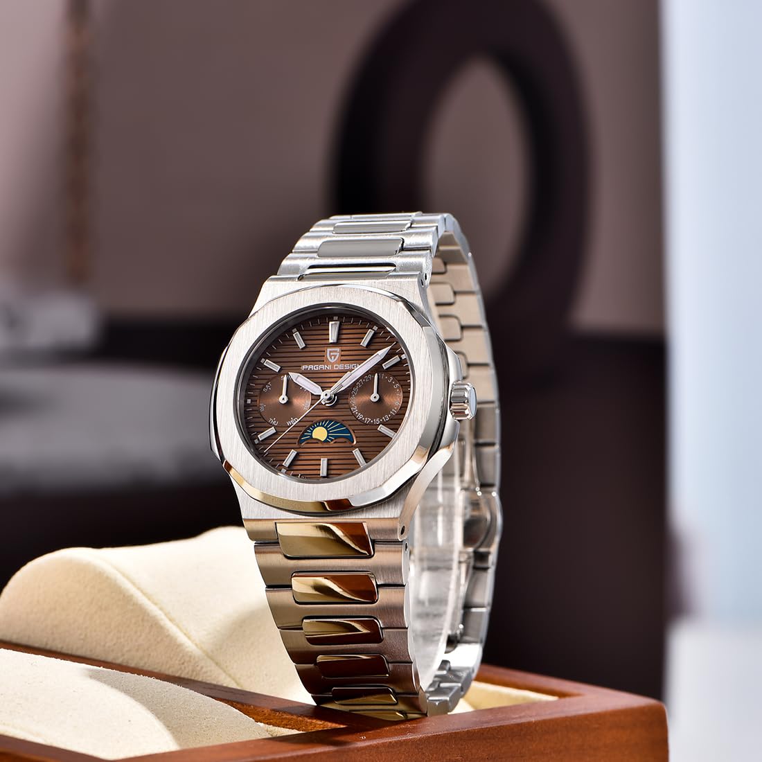 PAGANI DESIGN PD-1786 Quartz W - مراجعة Sapphire Crystal Display وسعره