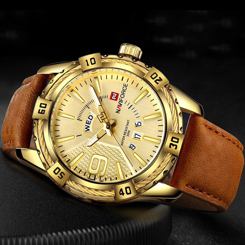 New NAVIFORCE Luxury Brand Men - مراجعة Luxury Watch For Sale وسعره