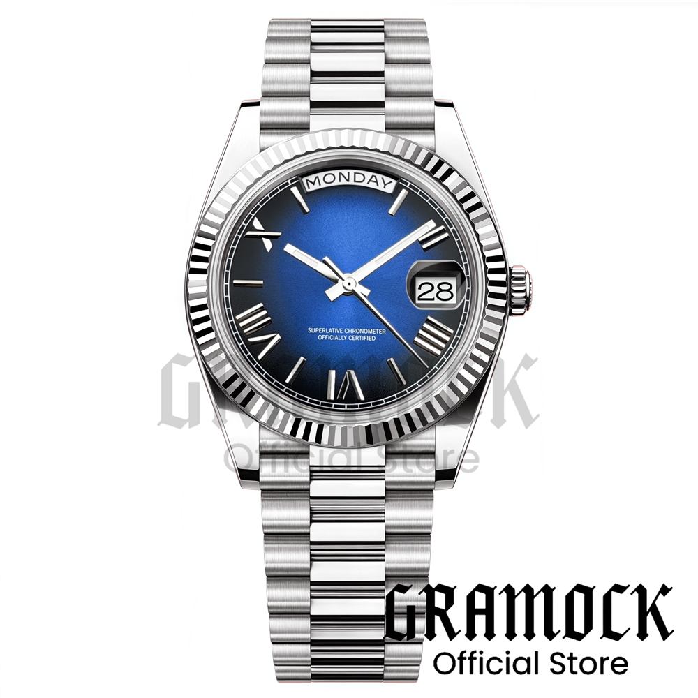 Custom logo Clock Men's Luxury - مراجعة Sapphire Crystal Display وسعره