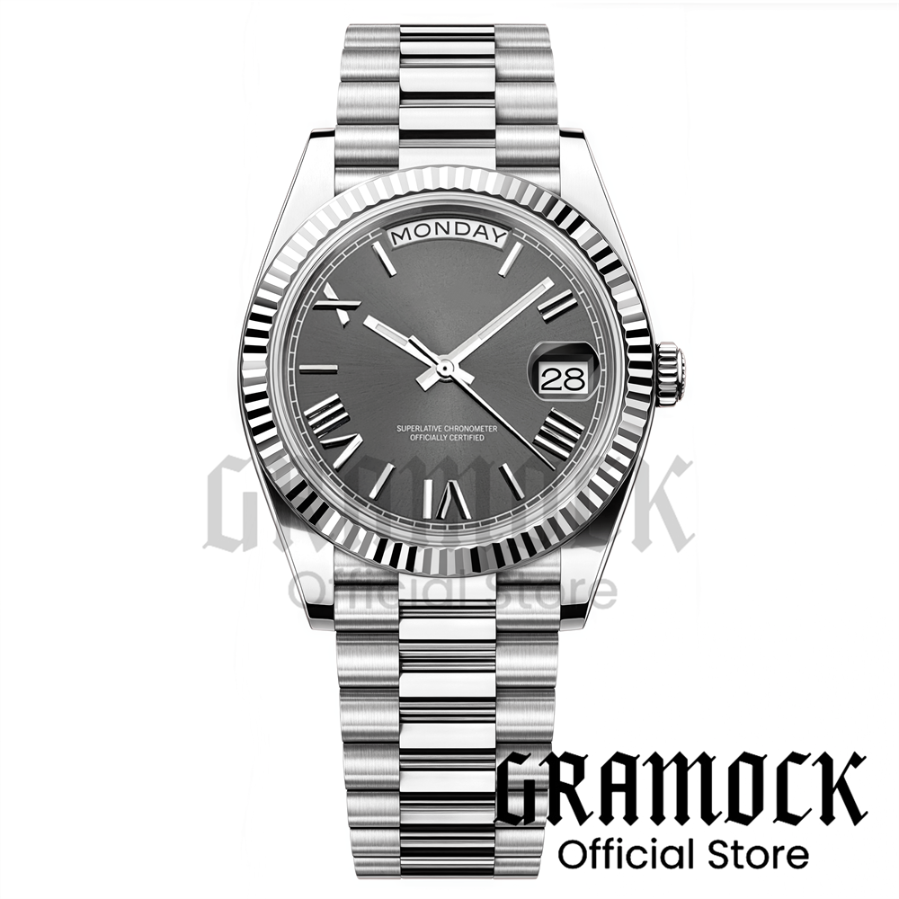 Custom logo Clock Men's Luxury - مراجعة Sapphire Crystal Display وسعره