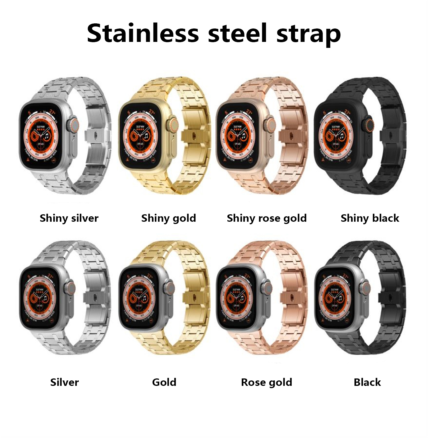 Stainless Steel Band for Apple - مراجعة Luxury Watch Apple Bands وسعره