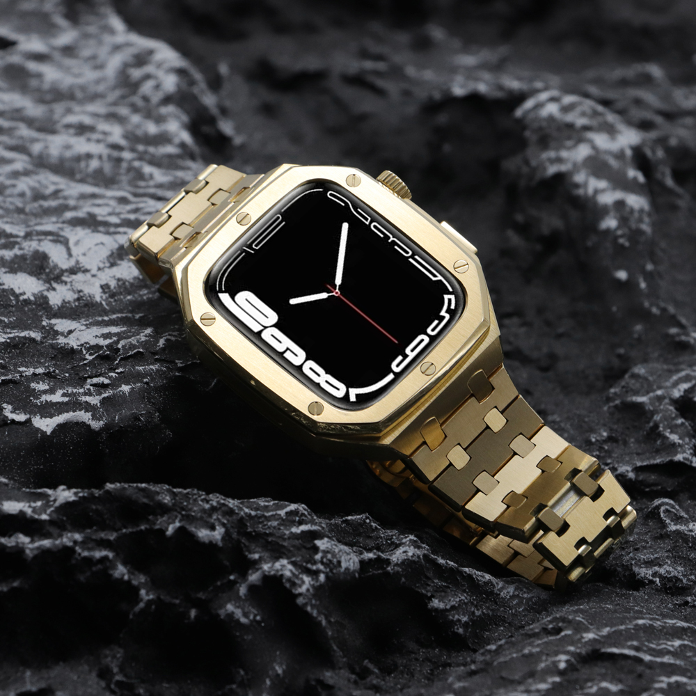 Luxury Modification Kit Strap  - مراجعة Luxury Watch Apple Bands وسعره