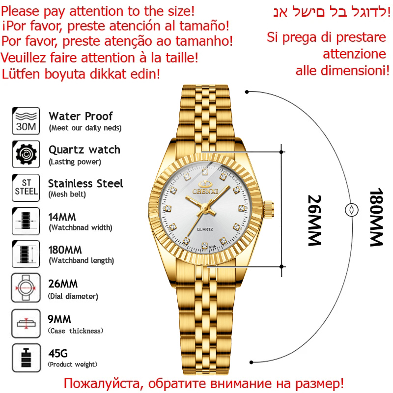 CHENXI Hot Sale Luxury Women's - مراجعة Luxury Watch For Sale وسعره