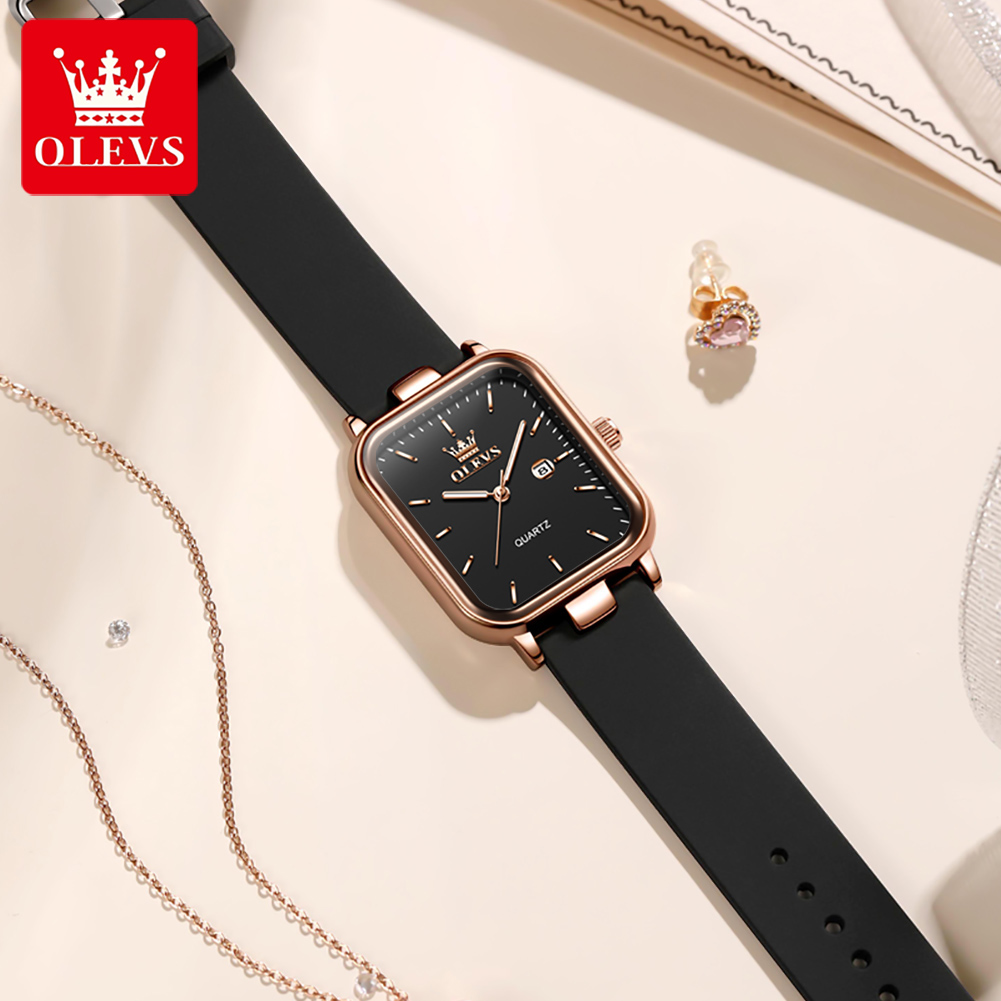 OLEVS Luxury Watch For Woman R - مراجعة Luxury Watch Logos وسعره