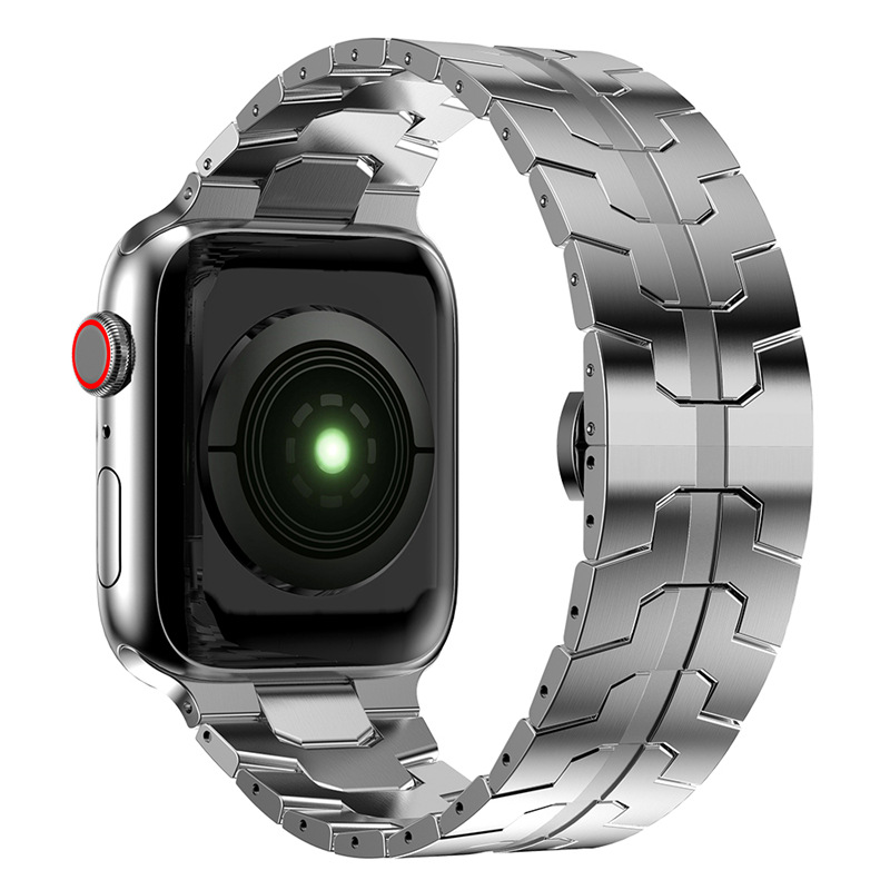 Luxury Strap+Case For Apple Wa - مراجعة Luxury Watch Apple Bands وسعره