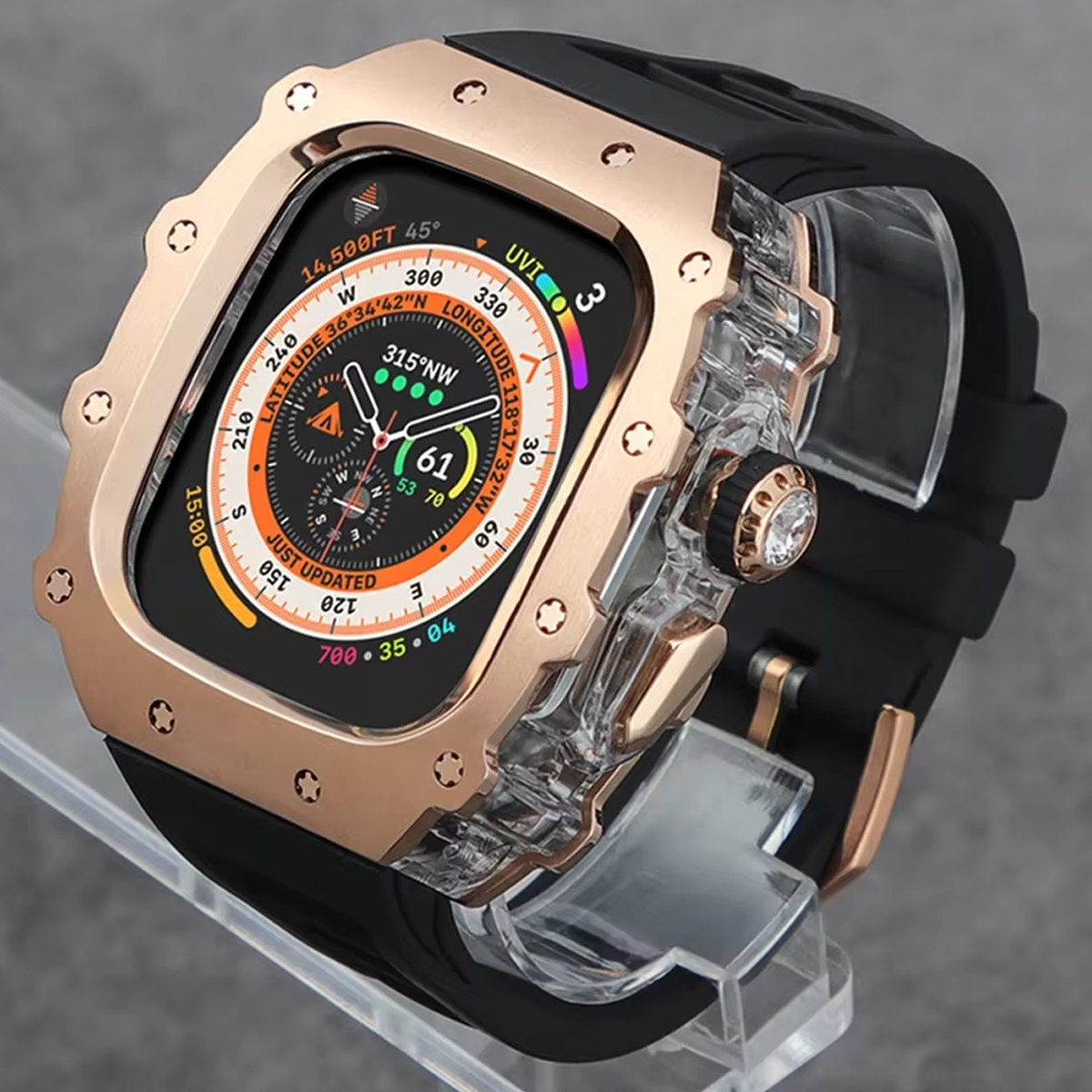 Luxury Modification Kit For Ap - مراجعة Luxury Watch Apple Bands وسعره