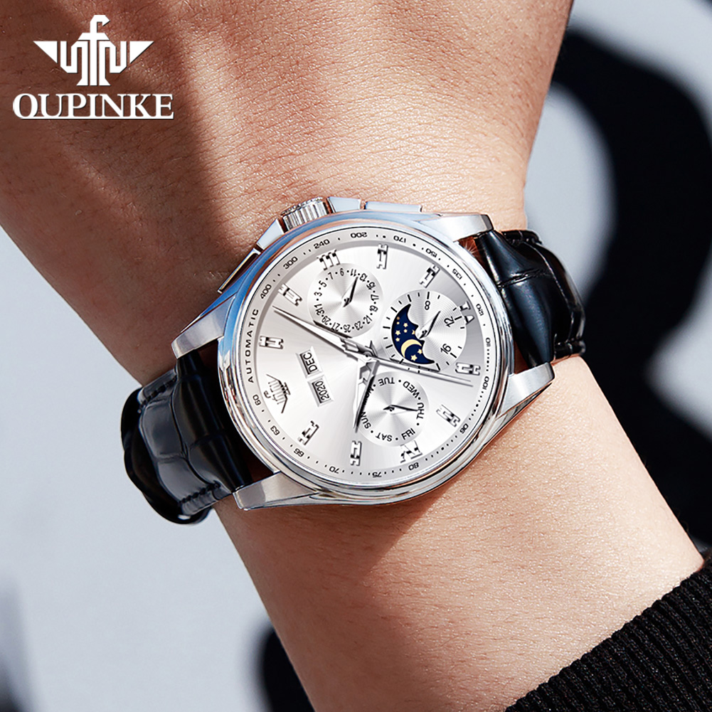 OUPINKE 3189 Men Watch Brand L - مراجعة Luxury Watch Hd وسعره