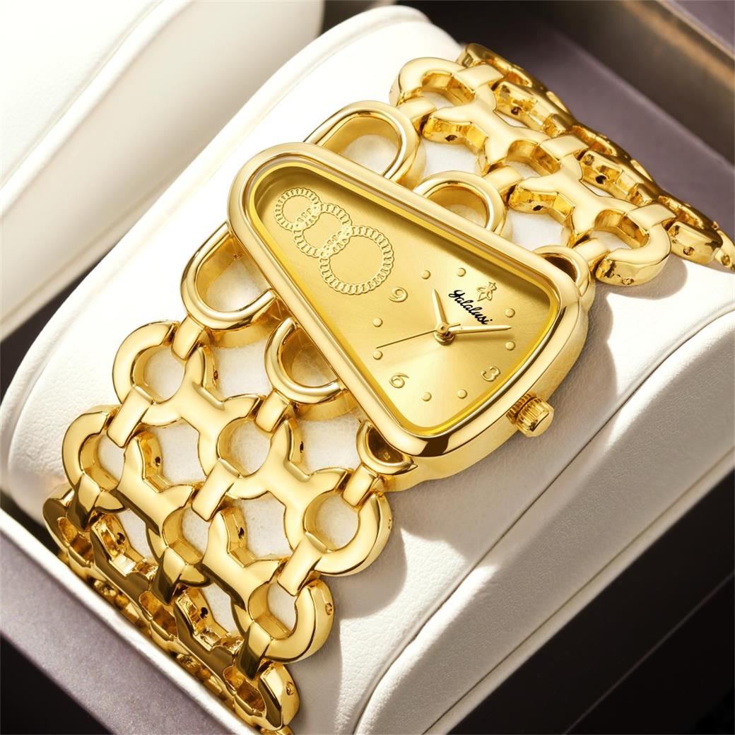 YaLaLuSi Fashion Unisex Waterp - مراجعة Watch Triangle Luxury وسعره