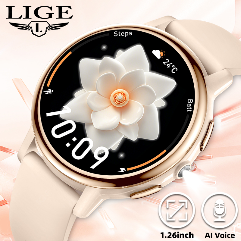 2026 LIGE Women Smart Watch Lu - مراجعة Luxury Watch Hd وسعره