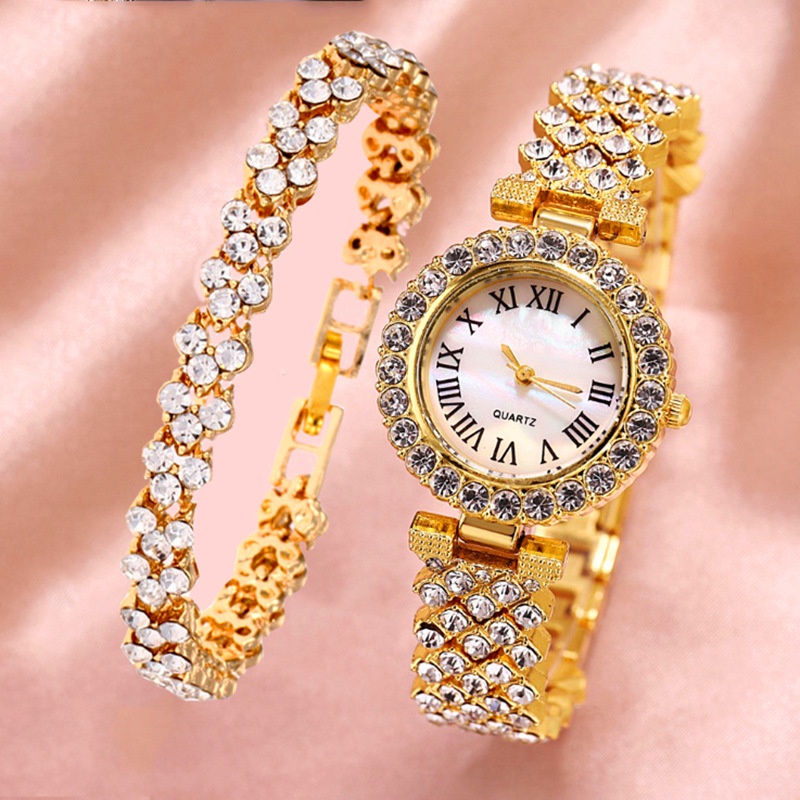 2PCS/Set Women's Watch Fashion - مراجعة Lux Watch وسعره