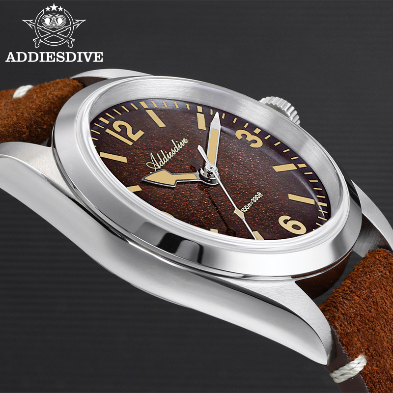 ADDIESDIVE 36MM 200M Waterproo - مراجعة Luxury Watch Leather وسعره
