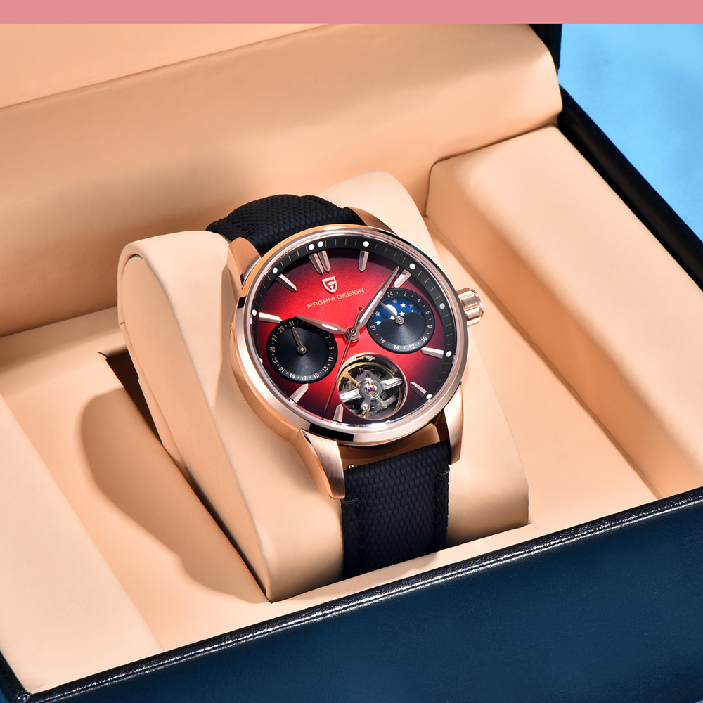 2025 New PAGANI DESIGN Watches - مراجعة Luxury Watch Leather وسعره