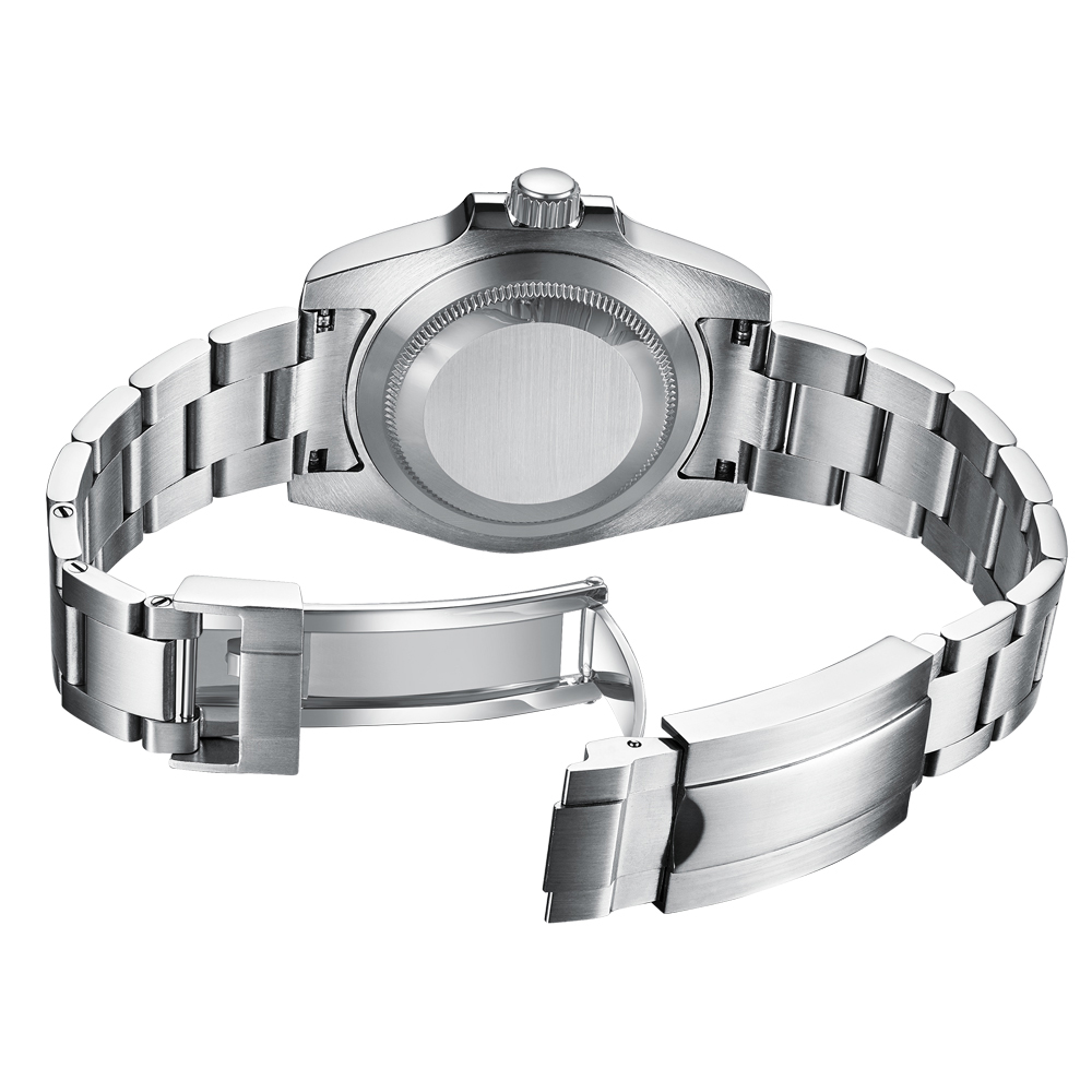 CUSTOM Logo 40mm Men's Automat - مراجعة Luxury Watch Logos وسعره