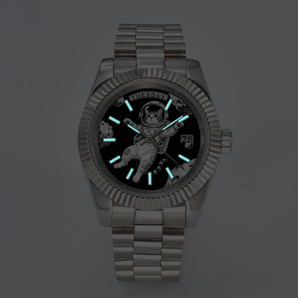Creative men's watch 40mm/36mm - مراجعة Sapphire Crystal Display وسعره