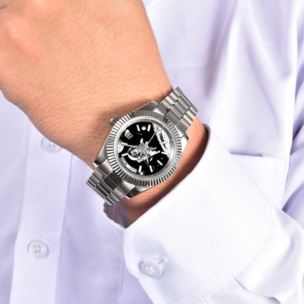 Creative men's watch 40mm/36mm - مراجعة Sapphire Crystal Display وسعره