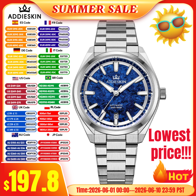 AddiesKIN K006 Men Watch 9015  - مراجعة Luxury Watch Repair وسعره