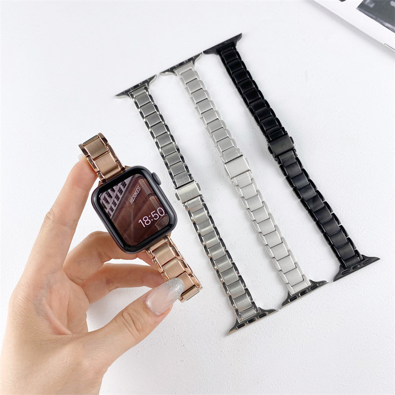 Slim Metal Band For Apple Watc - مراجعة Luxury Watch Apple Bands وسعره