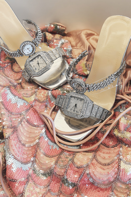 Original design Crystal watch  - مراجعة Luxury Watch Leather وسعره