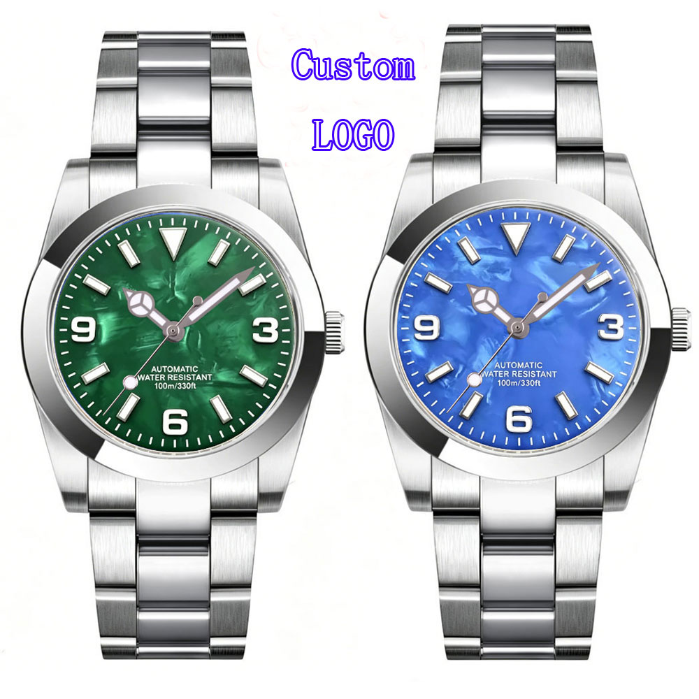 Custom Logo Watch 36mm 39mm Mo - مراجعة Luxury Watch Logos وسعره