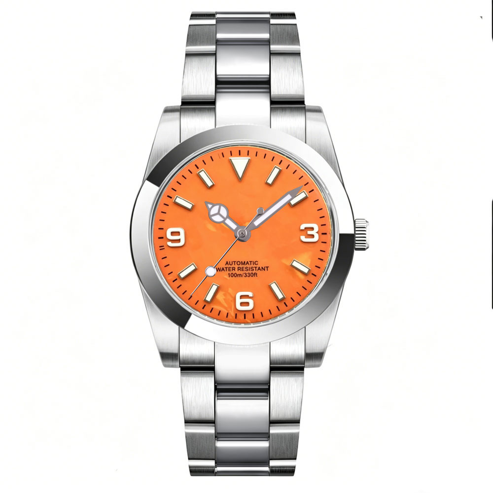 Custom Logo Watch 36mm 39mm Mo - مراجعة Luxury Watch Logos وسعره
