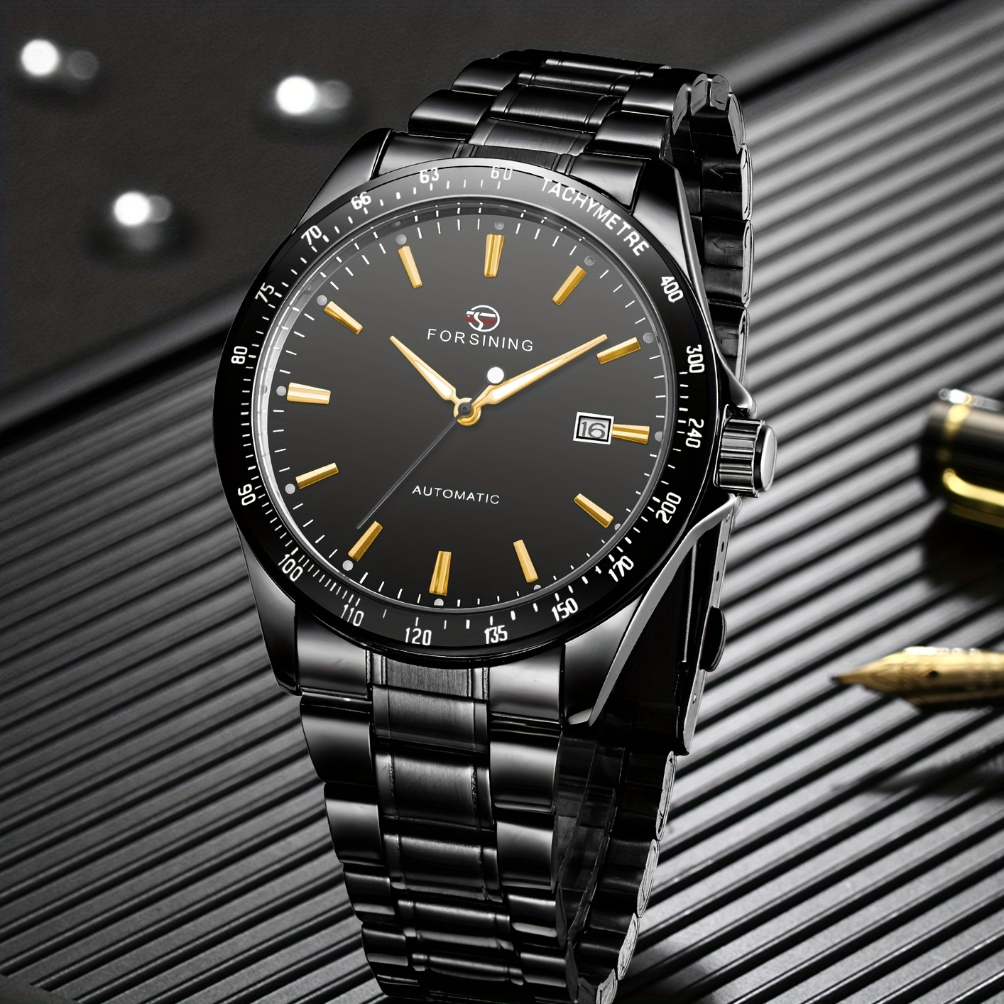 Top-Tier Luxury Men's Automati - مراجعة Luxury Watch Tier وسعره