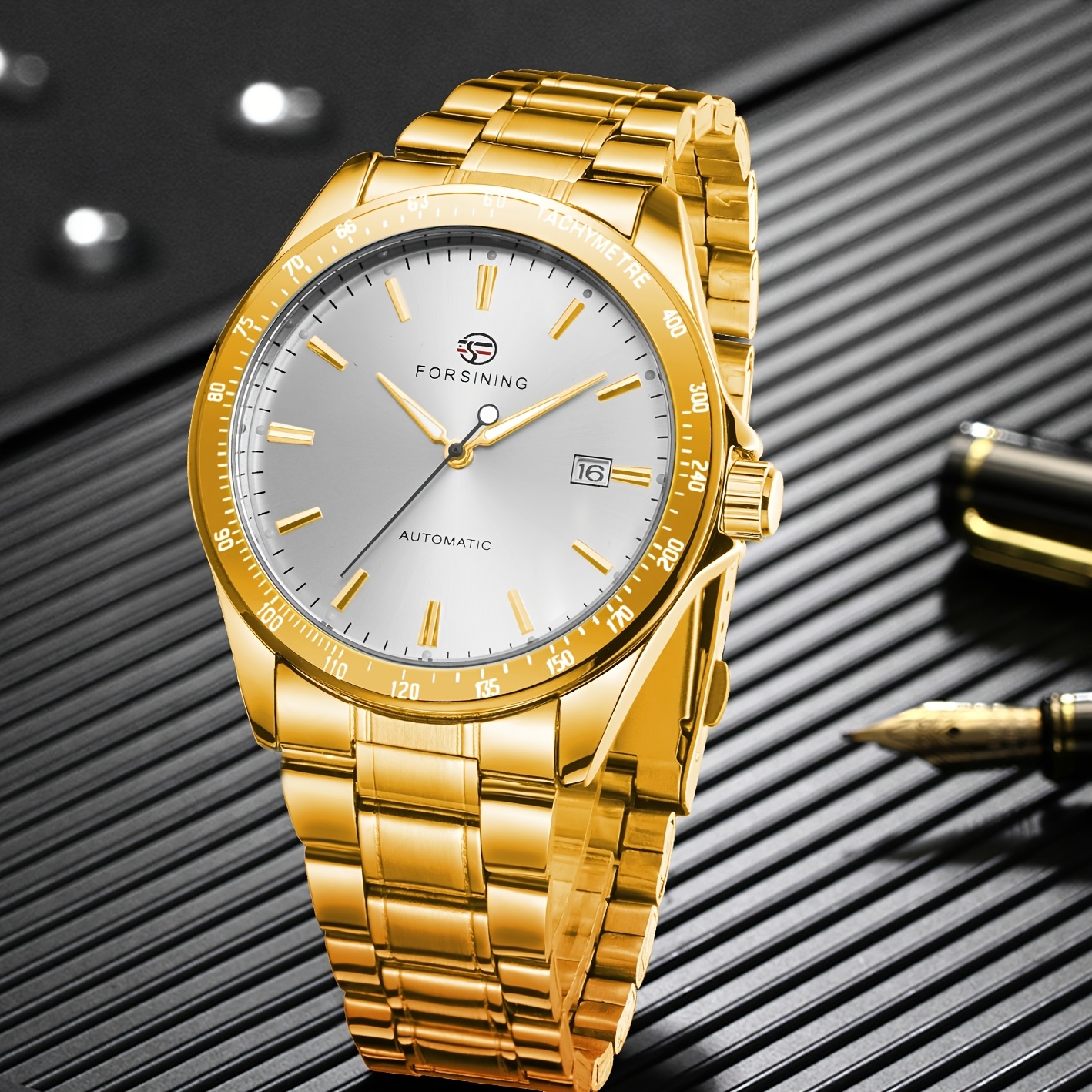 Top-Tier Luxury Men's Automati - مراجعة Luxury Watch Tier وسعره