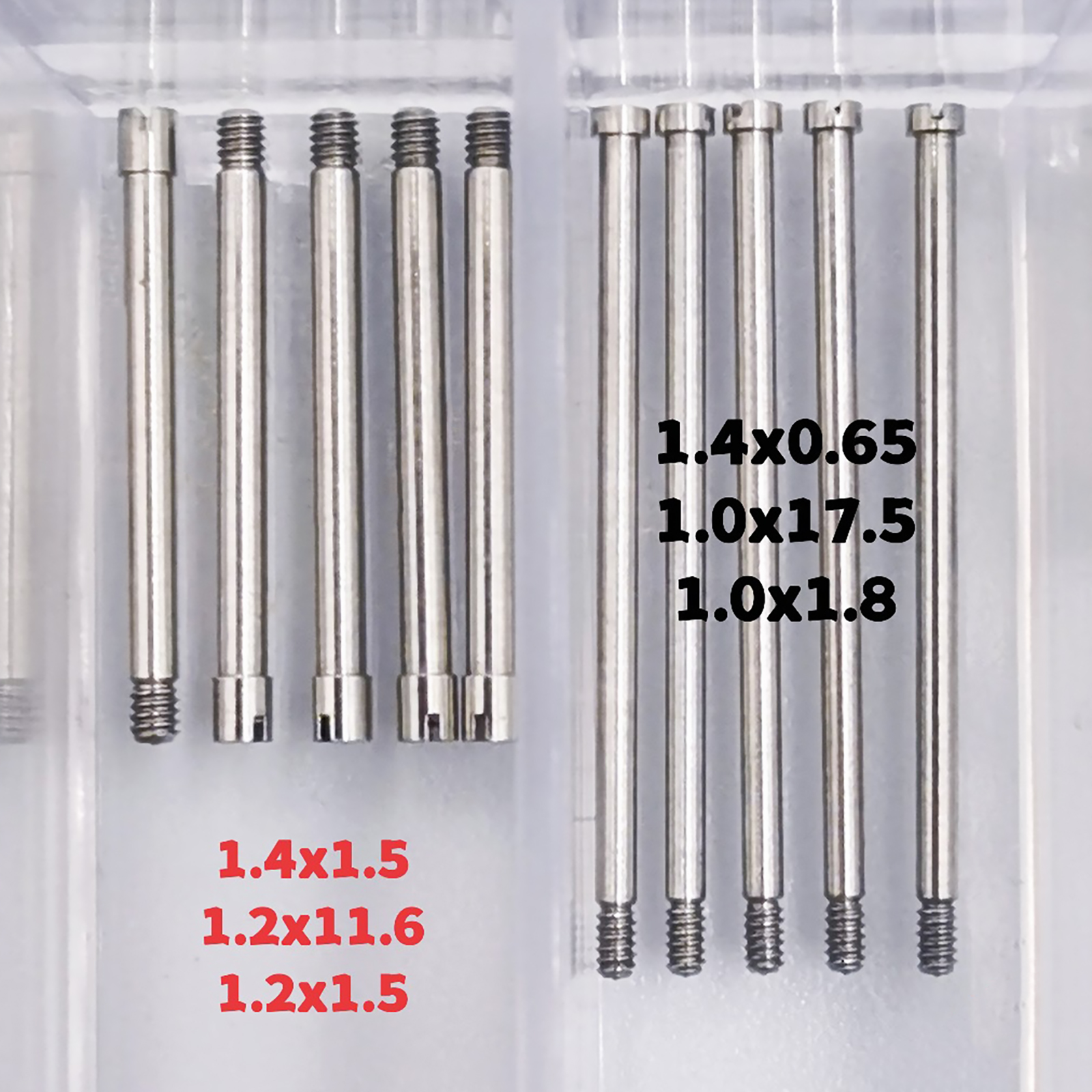 100Pieces 20 Size Watch Screws - مراجعة Luxury Watch Logos وسعره