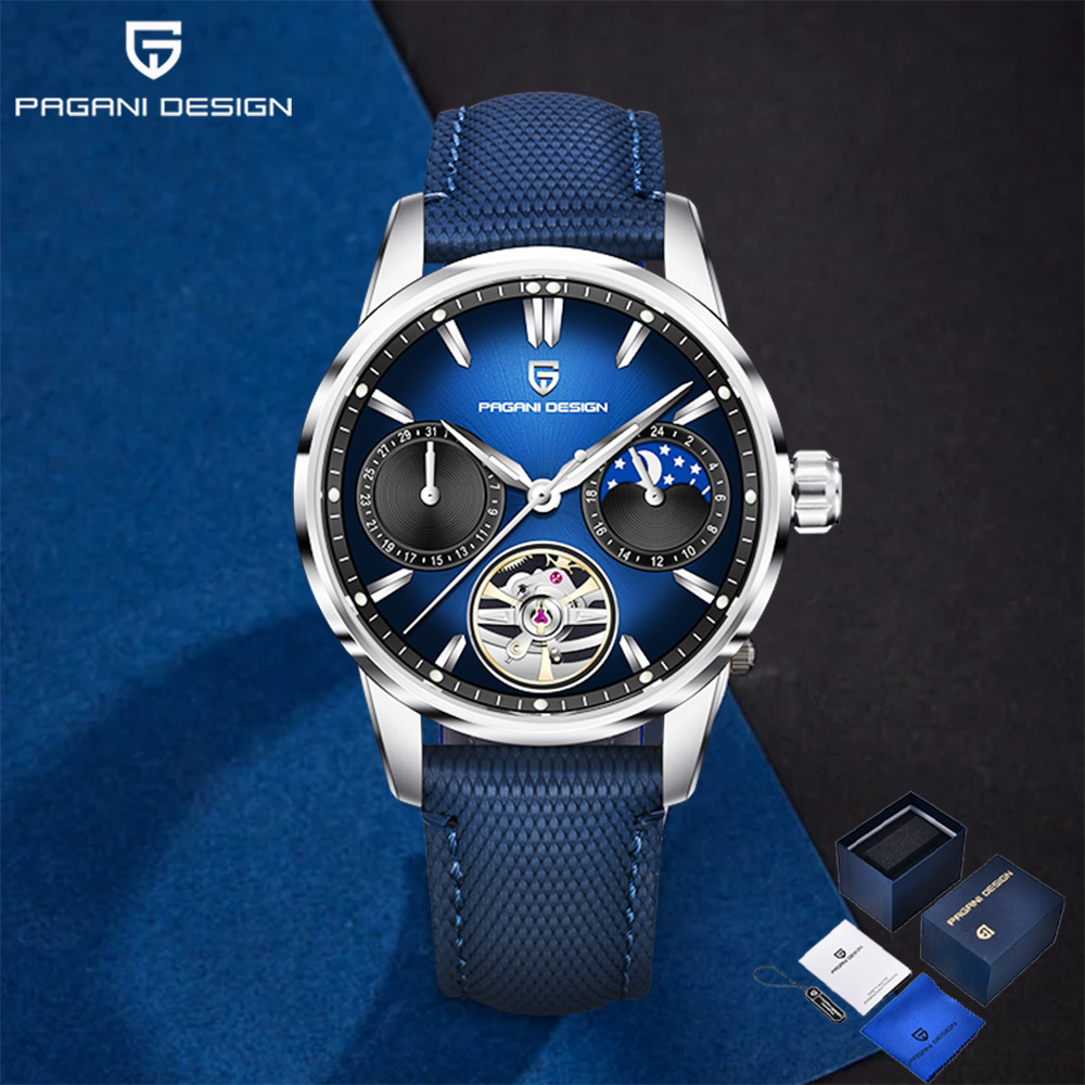 2025Pagani design Tourbillon L - مراجعة Luxury Watch Leather وسعره