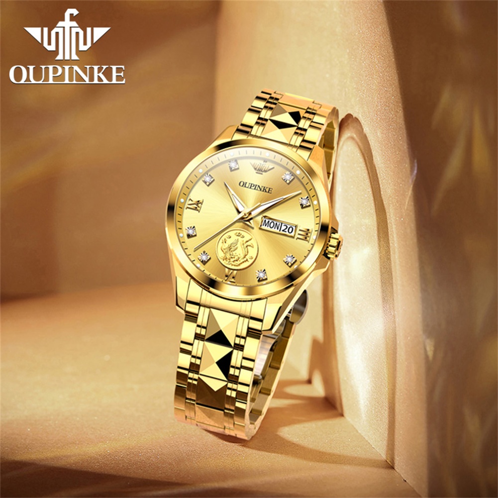 OUPINKE Woman's Watch 3259 Bus - مراجعة Sapphire Crystal Display وسعره