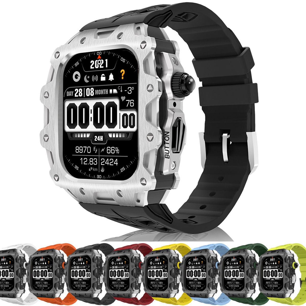 Modification Kit Case Band for - مراجعة Luxury Watch Apple Bands وسعره