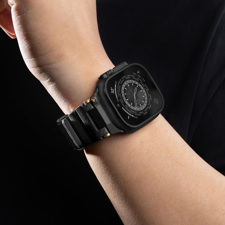 Luxury Silicone Rubber Band fo - مراجعة Luxury Watch Apple Bands وسعره