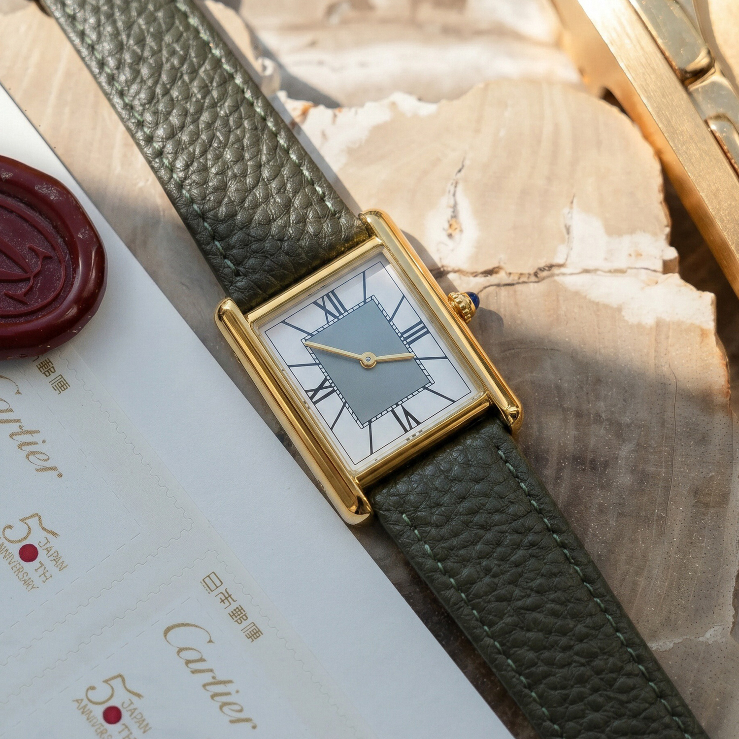 CILOA Luxury Minimalist Square - مراجعة Luxury Watch With Green Dial وسعره