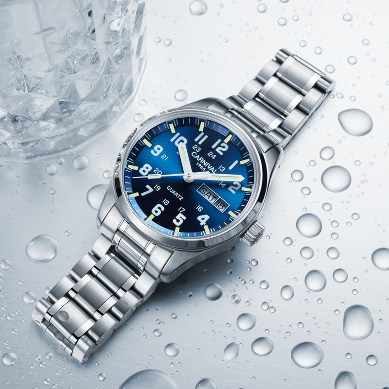 Switzerland BINGER Luxury Bran - مراجعة Sapphire Crystal Display وسعره