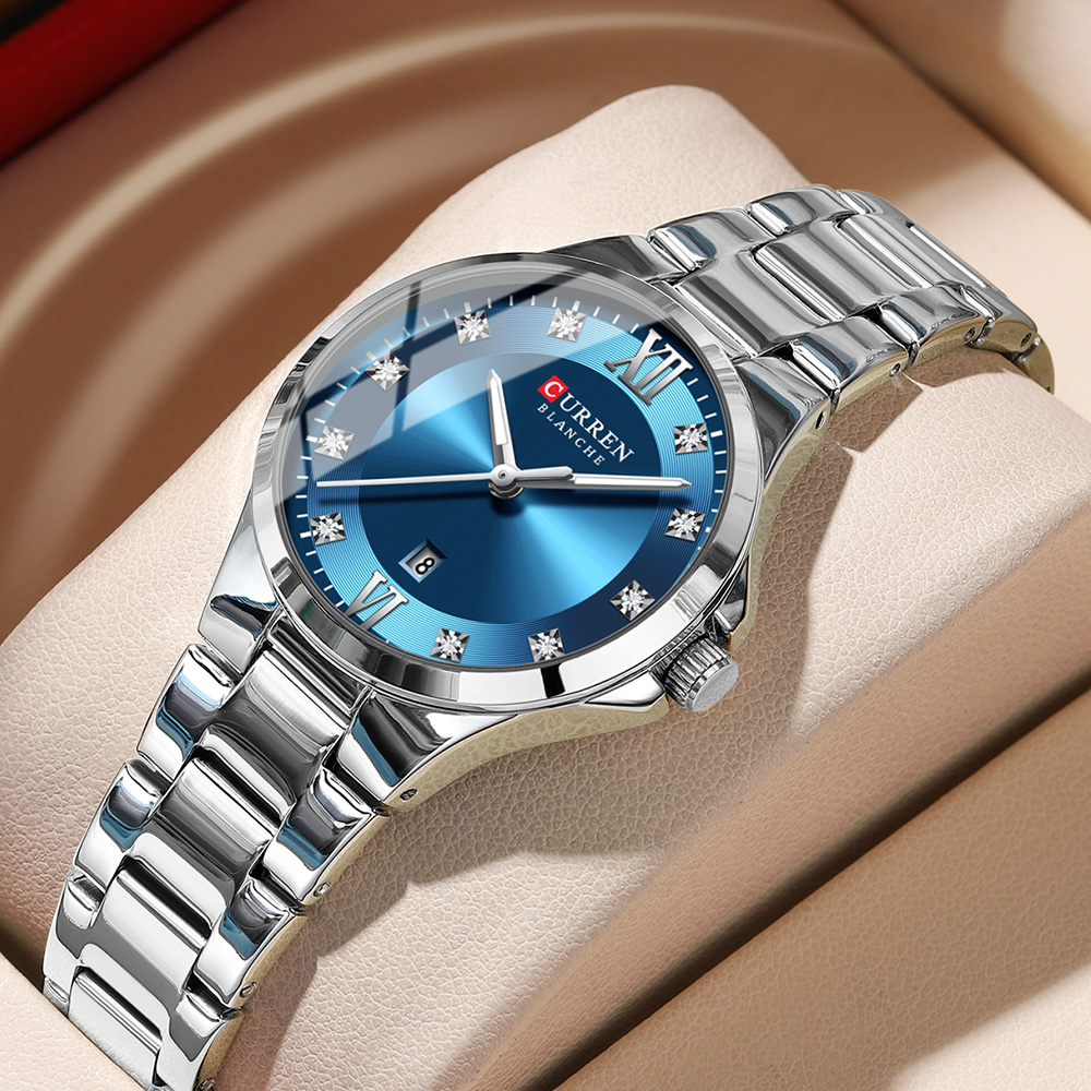 CURREN Luxury Brand Wristwatch - مراجعة Luxury Watch Green وسعره