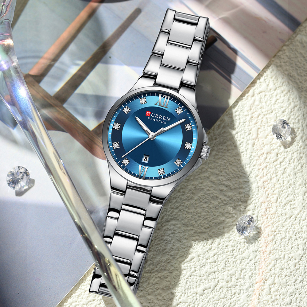 CURREN Luxury Brand Wristwatch - مراجعة Luxury Watch Green وسعره