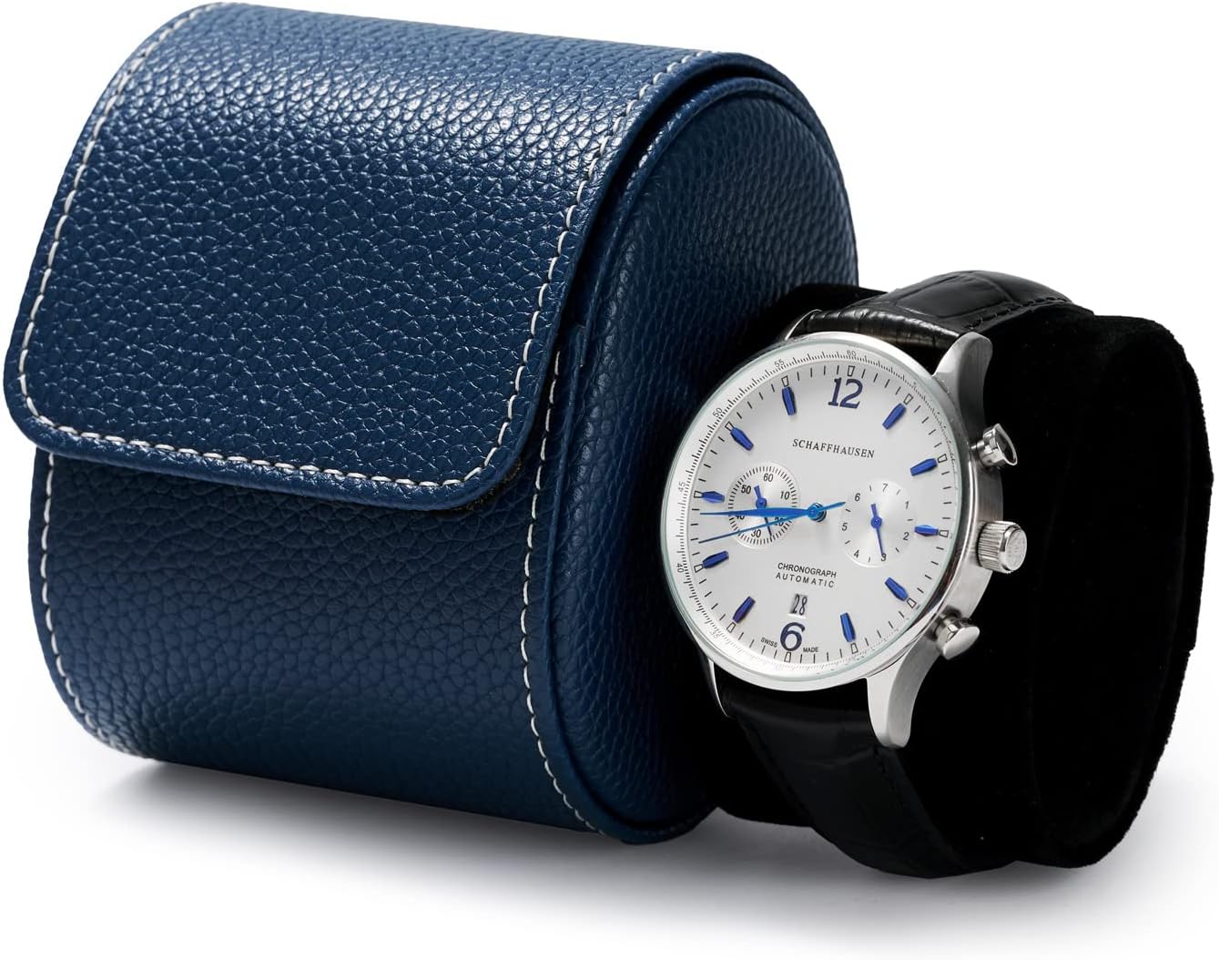 Luxury Leather Travel Watch Ca - مراجعة Luxury Watch Case وسعره